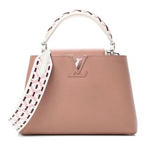 Authentic LV Capucines BB Rose